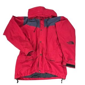 The North Face Jacket Adult Small Red Gore-Tex Rain Ski Snowboard Vintage 90s